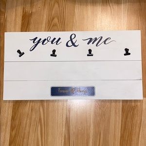 You & Me picture frame NWOT